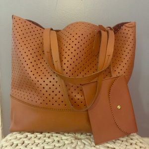 J. Crew Leather Tote